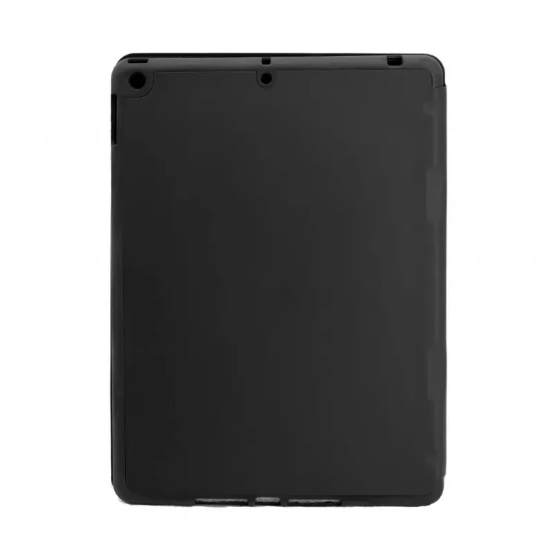 Evelatus Funda para tablet iPad 10.2 con microfibra imitación interior Negra