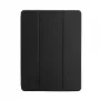 Evelatus Funda para tablet iPad 10.2 con microfibra imitación interior Negra