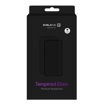 Evelatus LG G8s protector de pantalla 2.5D Full Cover Japan Glue Glass antiestático