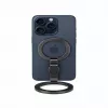 Evelatus Soporte anillo metálico magnético para teléfono Negro