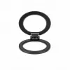 Evelatus Soporte anillo metálico magnético para teléfono Negro
