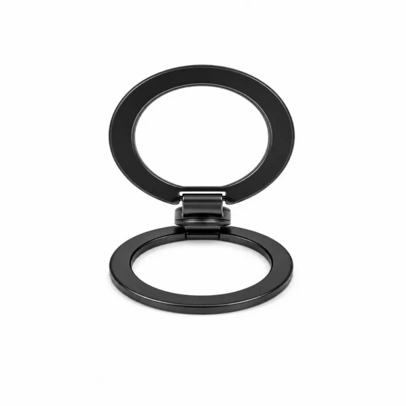 Evelatus Soporte anillo metálico magnético para teléfono Negro
