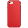 EVELATUS Funda de silicona Nano para Apple iPhone 8 Plus/7 Plus - Soft Touch TPU - Roja