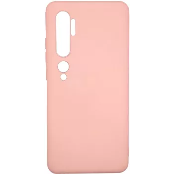 Evelatus Funda de silicona Nano para Xiaomi Mi Note 10 / Mi Note 10 Pro - Soft Touch TPU, rosa claro