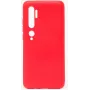 Evelatus Funda de silicona nano soft touch TPU roja para Xiaomi Mi Note 10 / Mi Note 10 Pro
