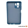 Evelatus Funda de silicona Nano para Xiaomi Redmi Note 10 / Note 10S - Azul marino