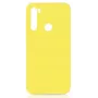 Evelatus Funda de silicona Nano Soft Touch TPU para Xiaomi Redmi Note 8 / Redmi Note 8 2021, amarilla