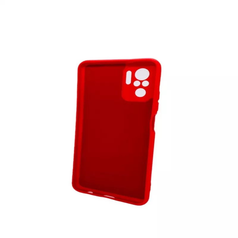 Evelatus Funda de silicona Nano Soft Touch TPU para Xiaomi Redmi Note 10 / Note 10S - Rojo