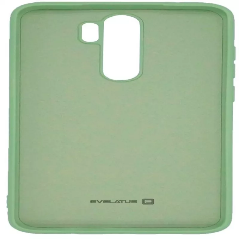 Evelatus Funda de silicona Nano Soft Touch TPU para Xiaomi Redmi Note 8 Pro - menta