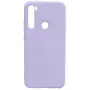 Evelatus Funda de silicona Nano Soft Touch TPU para Xiaomi Redmi Note 8 / Redmi Note 8 2021 - azul