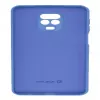 Evelatus Funda de silicona Nano Soft Touch TPU para Xiaomi Redmi Note 9 Pro / Redmi Note 9S - Azul