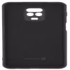 Evelatus Funda de silicona nano Soft Touch TPU para Xiaomi Redmi Note 9 Pro / Redmi Note 9S negra