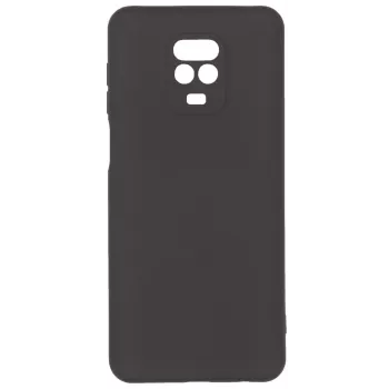 Evelatus Funda Nano Silicona Soft Touch TPU para Xiaomi Redmi Note 9 Pro / Redmi Note 9S - Negra