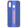 Evelatus Funda trasera Dazzel azul para Samsung A40