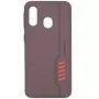 Evelatus Funda Shooter marrón para Samsung A40