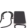 Evelatus Funda con cordón para Samsung A50s Negro Transparente