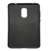 Evelatus Funda TPU 2 con placa metálica (compatible con soporte magnético de coche) para Samsung A6 Plus 2018 negra
