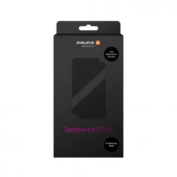 Evelatus Samsung Galaxy A02s 2.5D Full Cover Japan Glue Glass Anti-Static protector de pantalla