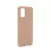 Evelatus Funda de silicona Nano Soft Touch TPU beige para Samsung Galaxy A02s