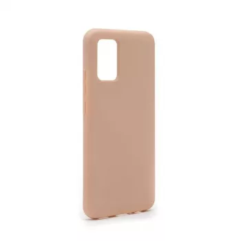 Evelatus Funda de silicona Nano Soft Touch TPU beige para Samsung Galaxy A02s