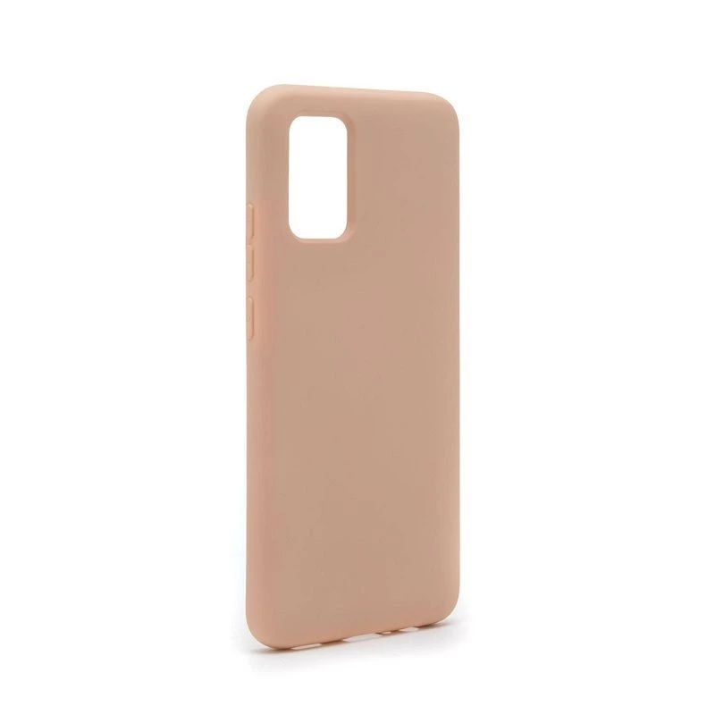 Evelatus Funda de silicona Nano Soft Touch TPU beige para Samsung Galaxy A02s
