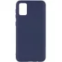 Evelatus Samsung Galaxy A02s Funda de silicona Nano Soft Touch TPU azul medianoche