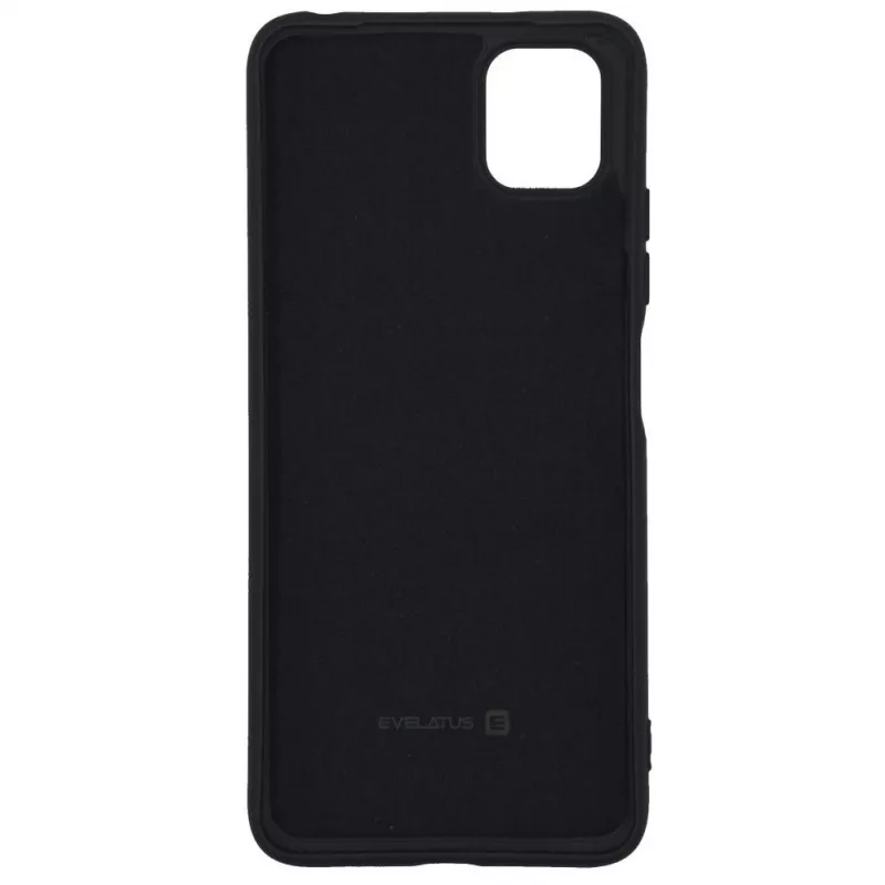 Evelatus Samsung Galaxy A03 Funda de silicona Nano Soft Touch TPU negra