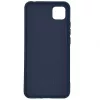Evelatus Samsung Galaxy A03 Funda de silicona Nano Soft Touch TPU azul