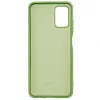 Evelatus Samsung Galaxy A03s Funda de silicona nano Soft Touch TPU verde