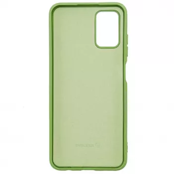 Evelatus Samsung Galaxy A03s Funda de silicona nano Soft Touch TPU verde