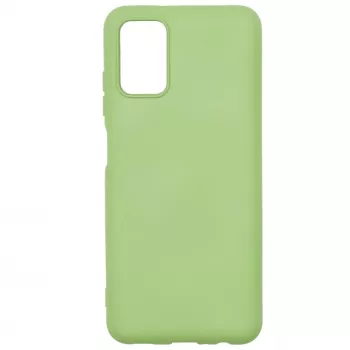 Evelatus Samsung Galaxy A03s Funda de silicona nano Soft Touch TPU verde