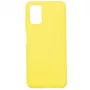 Evelatus Samsung Galaxy A03s Funda de Silicona Soft Touch Amarilla