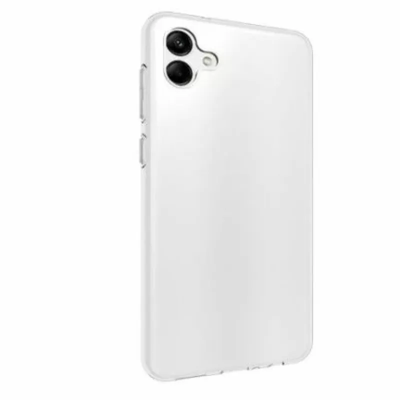 EVELATUS Samsung Galaxy A04E / A04 Funda de silicona transparente 1,5mm TPU Transparente
