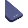 Evelatus Funda de silicona nano para Samsung Galaxy A04E / A04 Soft Touch TPU azul oscuro