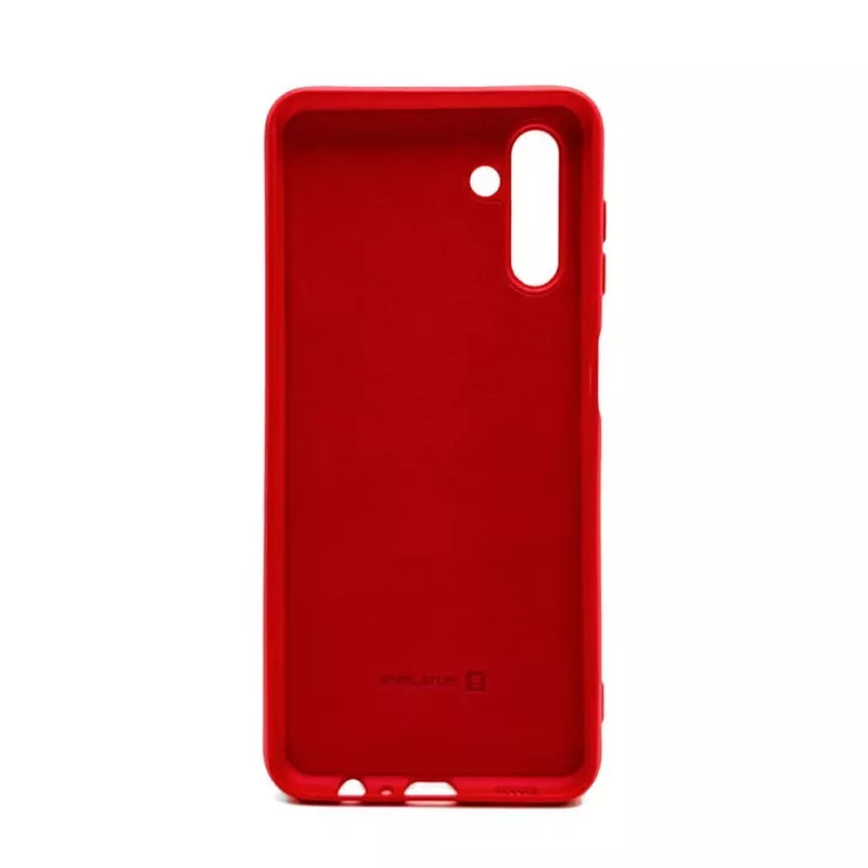 Evelatus Funda de silicona nano soft touch TPU roja para Samsung Galaxy A04s / A13 5G