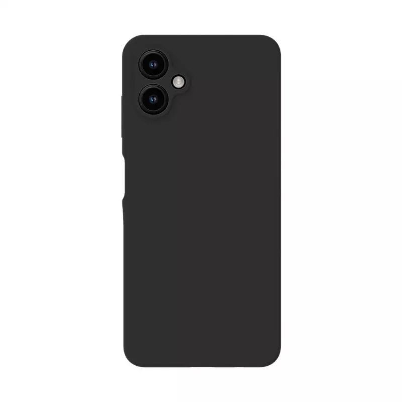 Evelatus Samsung Galaxy A06 5G Funda de Silicona Magnética Premium con Superficie Soft-Touch Negro