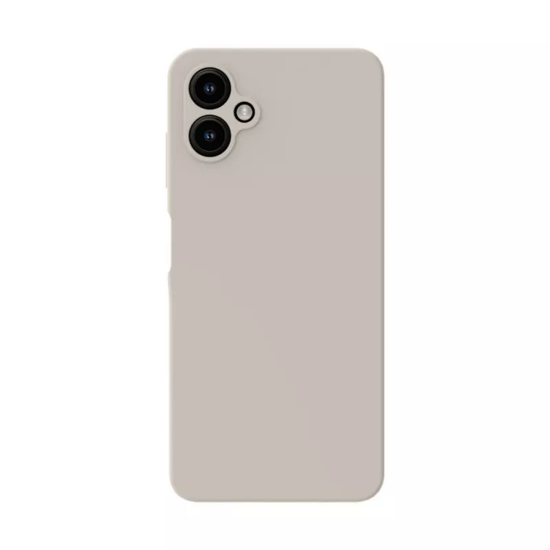 Evelatus Samsung Galaxy A06 5G Funda de Silicona Magnética Soft-Touch Premium Pebble