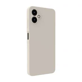 Evelatus Samsung Galaxy A06 5G Funda de Silicona Magnética Soft-Touch Premium Pebble