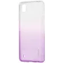 Evelatus Samsung Galaxy A10 Funda TPU degradada morada