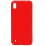 Evelatus Samsung Galaxy A10 funda de silicona Nano Soft Touch TPU roja