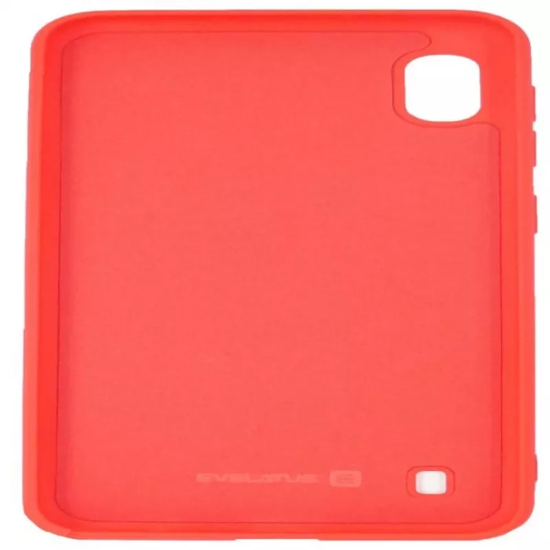 Evelatus Funda de silicona nano Soft Touch TPU para Samsung Galaxy A10 roja