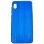 Evelatus Protector de pantalla de cristal templado Water Ripple Full Color Electroplating para Samsung Galaxy A10 Azul