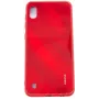Evelatus Funda de cristal templado Water Ripple Full Color Electroplating roja para Samsung Galaxy A10