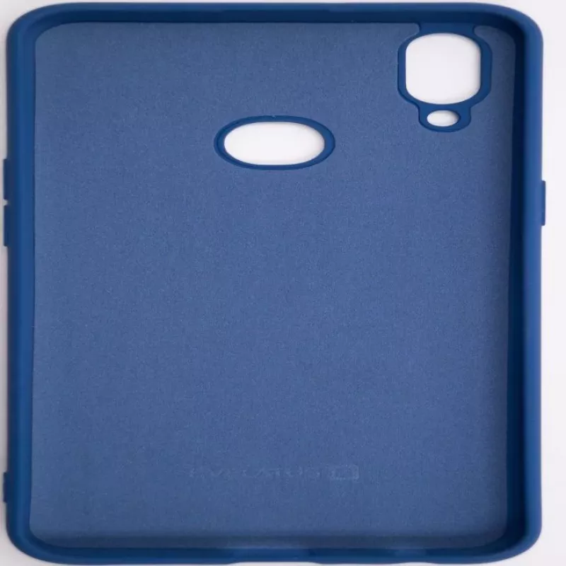 Evelatus Samsung Galaxy A10S Funda de silicona nano Soft Touch TPU Azul