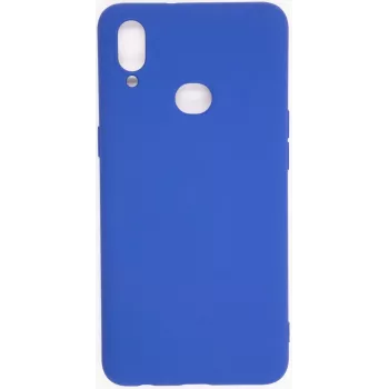 Evelatus Samsung Galaxy A10S Funda de silicona nano Soft Touch TPU Azul
