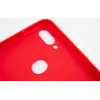 Evelatus Samsung Galaxy A10s Funda de silicona Nano Soft Touch TPU Roja