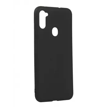 Evelatus Samsung Galaxy A11 Funda de silicona Nano Soft Touch TPU negra