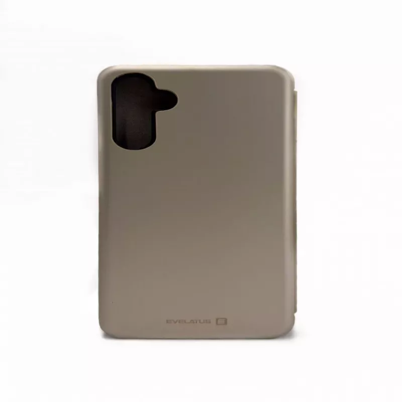 Evelatus Funda tipo libro para Samsung Galaxy A14 5G Dorada
