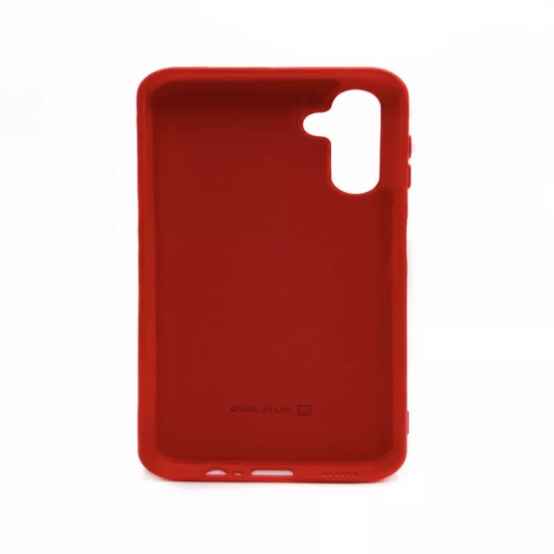 Evelatus Funda de silicona nano Soft Touch TPU para Samsung Galaxy A14 5G roja