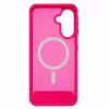 Evelatus Funda MagSafe engomada con soporte para Samsung Galaxy A17 4G / A17 5G, Rosa